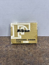 nikon focusing screen F