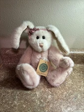 NWT Boyds Bears & Friends Lady Pembrooke Collectible Plush Bunny Pink