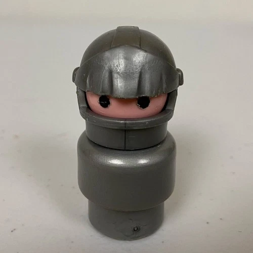 Fisher Price Little People Vintage 993 Castle Knight Wood Body