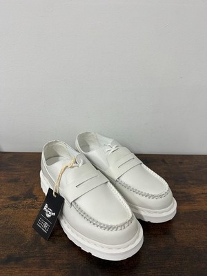 MM6 Maison Margiela x Dr. Martens 1461 Penton Mash Up Halbschuhe weiß UK 6,5