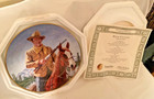 John Wayne Symbol of Western Series 6 Franklin Mint Plates  — photo 7