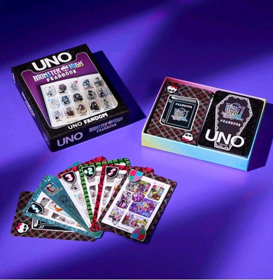 Monster High Fearbook Exclusive 15th Anniversary Monster High UNO Fandom Deck