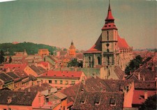 Brașov Romania Black Church Vintage Postcard