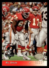 1993 SP #123 Will Shields HOF Rookie Card RC