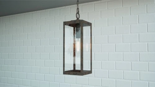 Quoizel WVR1907 Westover 1 Light 7"W Outdoor Mini Pendant - Stainless Steel - Picture 2 of 12