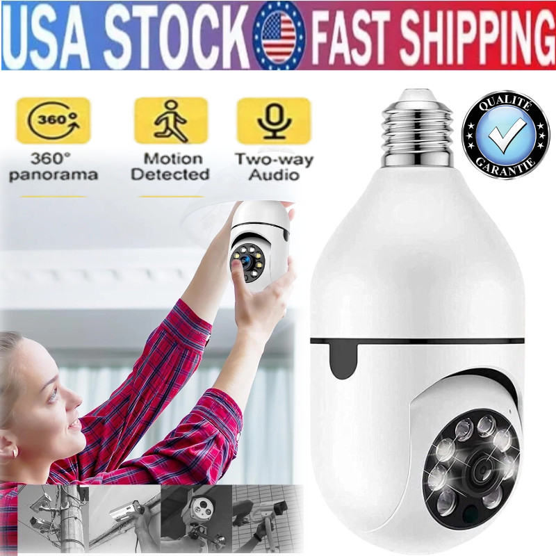 Indoor/Outdoor Wireless Camera System Outdoor Home 2.4G Wifi Night Vision Cam~