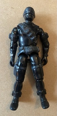 Vintage 1985 GI Joe Snake Eyes V2 ARAH Loose Action Figure Hasbro.