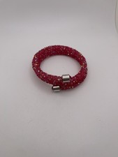 Little Girl's Sparkle Rhinestone Wrap Red Crystal Bracelet