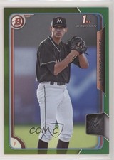 2015 Bowman Draft Green 90/99 Justin Jacome #162 j2c