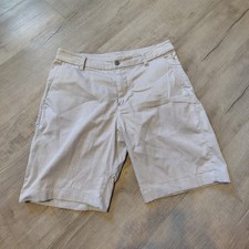 Lululemon Mens Commission Shorts 9" Light Grey Chino Golf Casual Size 31