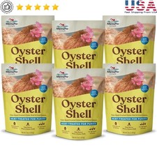 Pullet Size Crushed Oyster Shell Calcium Strong Eggshells Healthy Hens New