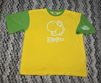 Super Nintendo World Theme Park Universal Japan Nintendo Yoshi Adult T-Shirt Med