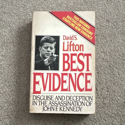 Best Evidence by David S. Lifton Hardcover Dust Jacket JFK Assassination History