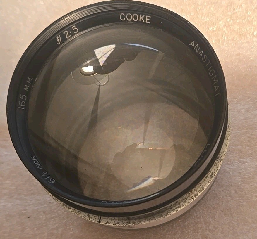 Cooke 165mm 6 1/2” f/2.5 Anastigmat Large Format Portrait Lens