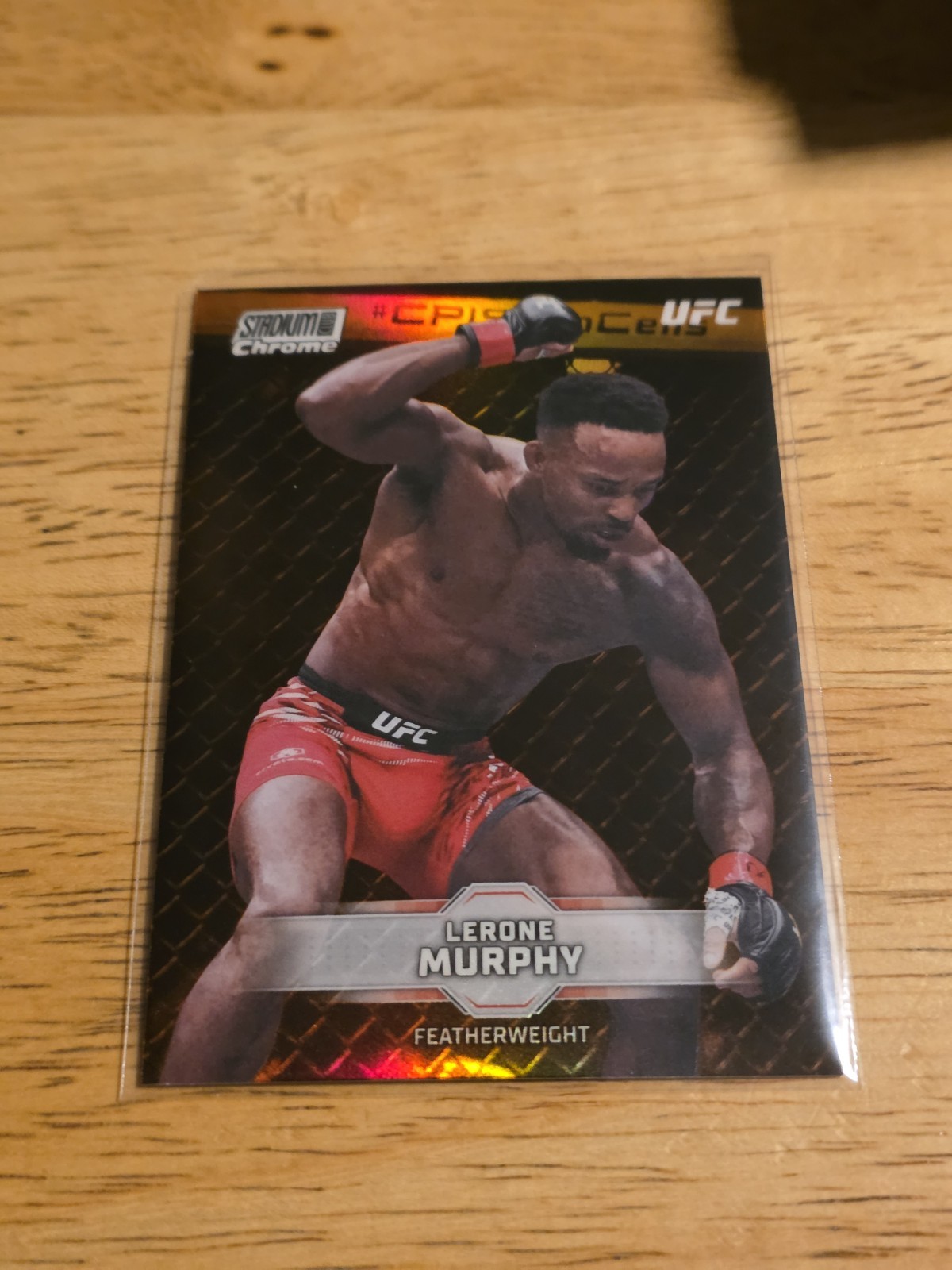 2026 Stadium Club Chrome UFC Bronze Refractor #CB76 Lerone Murphy