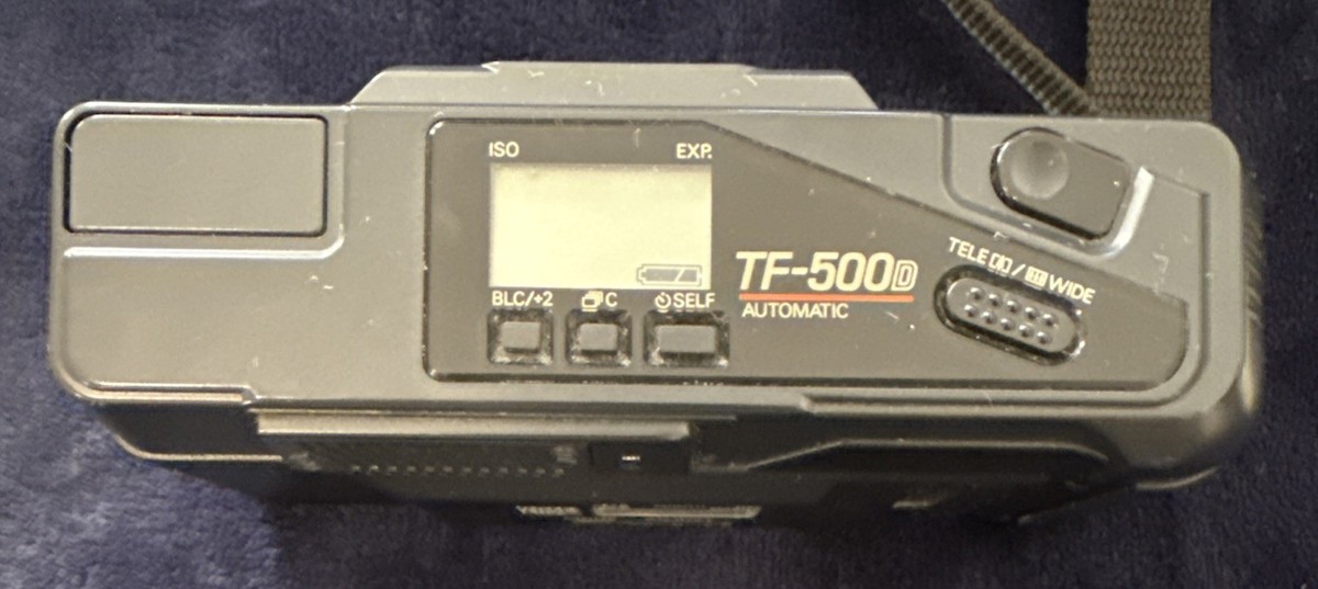 Ricoh TF-500 Automatic 35mm Film Camera - Tested - New Battery