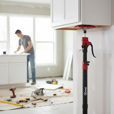 Palo di Supporto Regolabile per Armadi e Cartongesso, Strumento di Costruzione Resistente