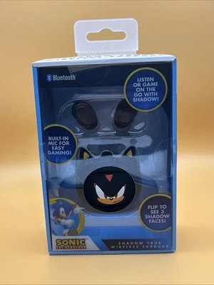 #ad Sonic the Hedgehog Shadow The Hedgehog True Wireless Earbuds Bluetooth NEW $24.00