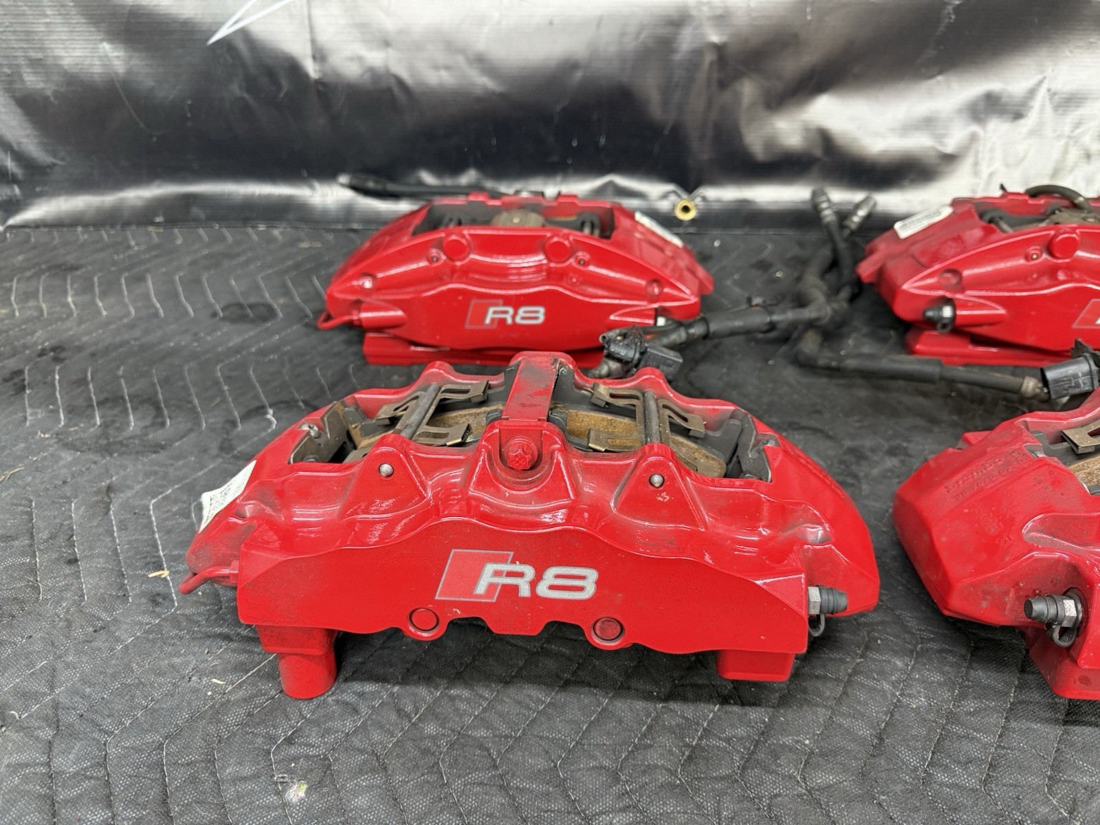 2017 Audi R8 V10 Plus Spyder Brembo Brake Caliper Set
