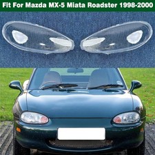 Front Headlight Lens Cover Mask Glue For Mazda Mx-5 Miata Roadster 1998-2000 Front Headlight Lens Cover Mask Glue For Mazda Mx-5 Miata Roadster 1998-2000
