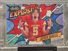 2024 Panini Absolute - Jayden Daniels - Rookie Explosive Case Hit - Commanders