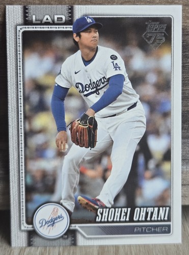 2026 Topps Series 2 Shohei Ohtani LA Dodgers 75th Anniversary Pitching #500