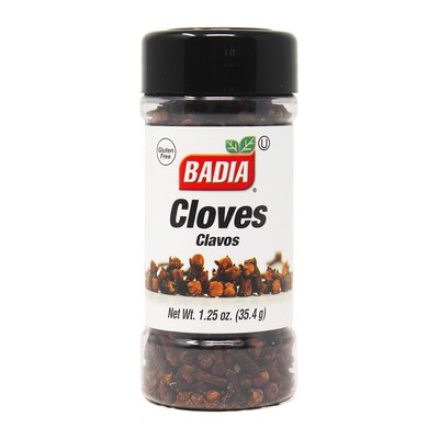 Badia Whole Cloves, 1.25 oz, Premium Spice for Baking, Ounce (Pack of 1) 