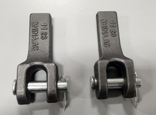 Safety Chain Retainer for 3/8 inch Safety Chains- 25K Lbs Capacity- 2 Pack