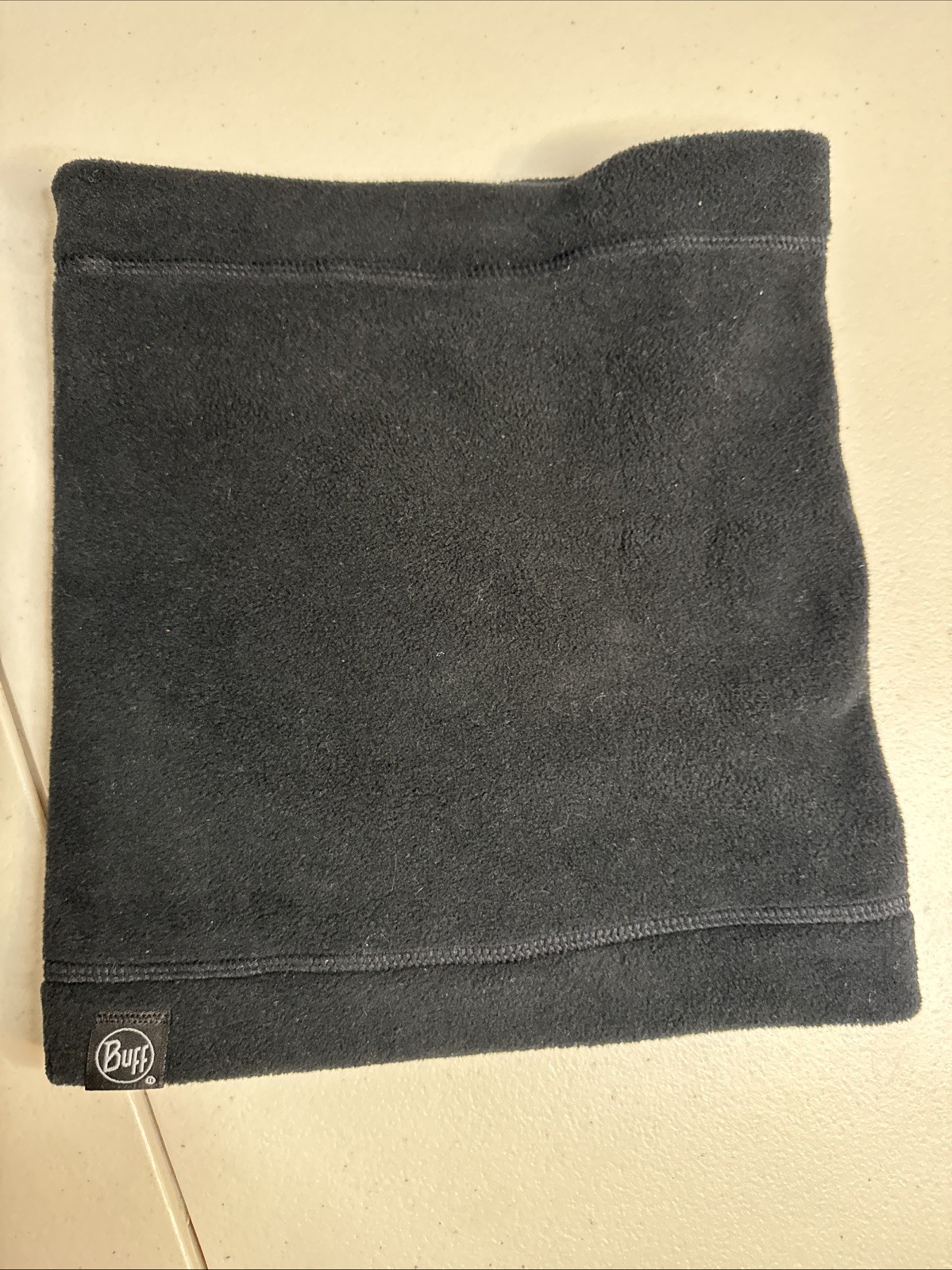 Ropa de cuello multifuncional Buff Merino Primaloft poliéster polar, negra