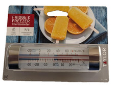 Taylor Fridge Freezer Thermometer New FREE SHIPPING
