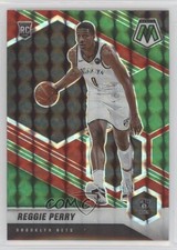 2020-21 Panini Mosaic Rookie Choice Red & Green Prizm Reggie Perry #244 10k7