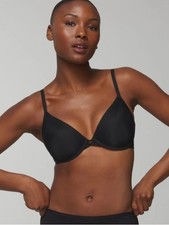 Soma Black Lightly Lined Plunge Bra 36DD