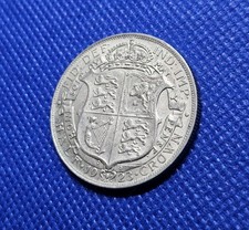 1923 Halfcrown George V British Silver Coin