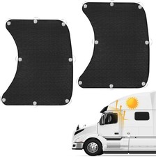 Semi Truck Window Shades Suction Cup Window Covers for Trucks with Side Window