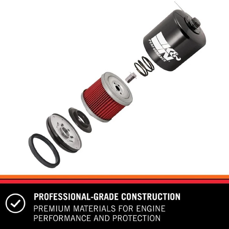 K&N Ölfilter KN-138 für Suzuki GSF 600 Bandit U S SU F FU 1995 - 2001 - Bild 3 von 4