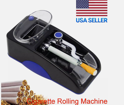 #ad Cigarette Rolling Machine Automatic Roller Electric Mini Tobacco Injector NEW $8.99