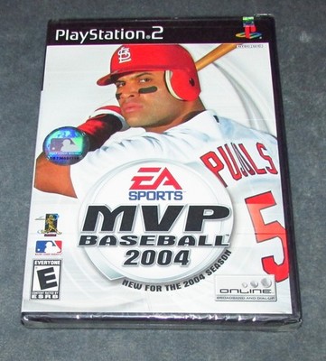 MVP Baseball 2004 Playstation 2 Brand New / Fast Shipping
