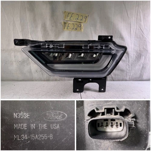 OEM 2021-2023 Ford F-150 F150 Left Driver Side Fog Light LED Lamp ML 34-15A255-B - product listing photo