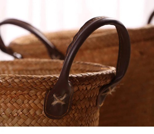NNEOBA Foldable Seagrass Wicker Basket - Bild 5 von 6