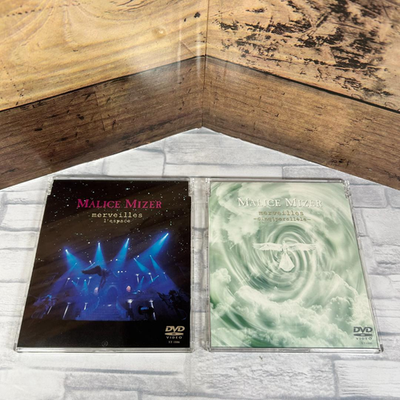 MALICE MIZER La Collection des merveilles CD booklet 3 DVDs in