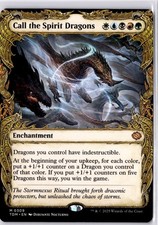 Call the Spirit Dragons (Showcase) Tarkir: Dragonstorm Regular NM M 0309