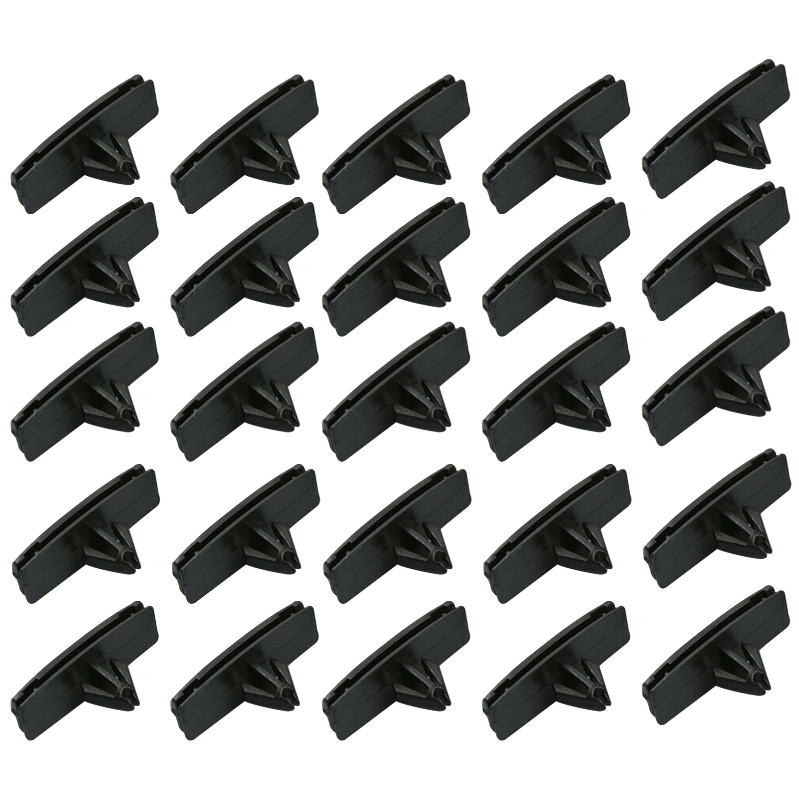 25Pcs Plastic Fender Rocker Moulding Clip For Jeep Wrangler Unlimited JK thumbnail 3