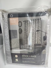 allen + roth 84in Room Darkening Thermal  Single Curtain Panel MARINA #0953484