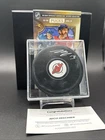 Nico Hischier New Jersey Devils Signed Hockey Puck - Fanatics Under Wraps