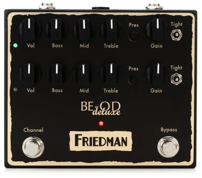 Friedman BE-OD Deluxe Dual Overdrive Pedal