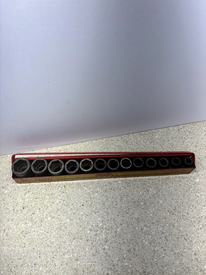 Mac Tools 1/2 drive shallow metric impact set - Image 2 of 4