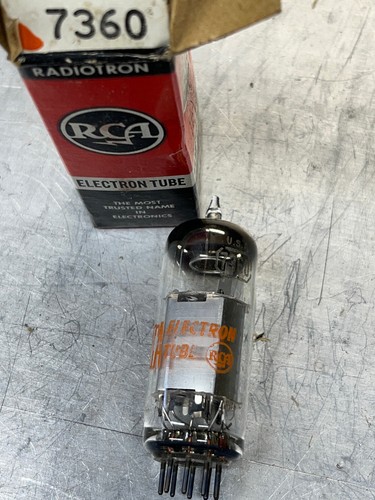 RCA 7360 vacuum tube Tested on HK800