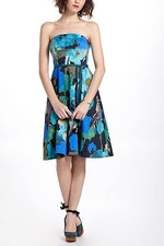 NWT Anthropologie Vanessa Virginia  "Shadeflower  Dress"  2
