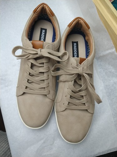 Madden Men's 10M sneaker shoes Brown Basin Ankle Casual - Picture 2 of 11