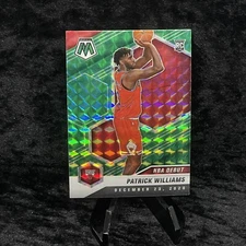 2020-21 Mosaic B-Ball Green Prizm Prizm NBA Debut RC #267 Patrick Williams